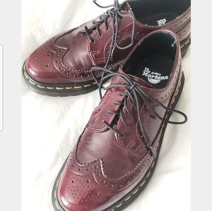 Dr. Martens Oxblood Wingtip Brogue Oxfords